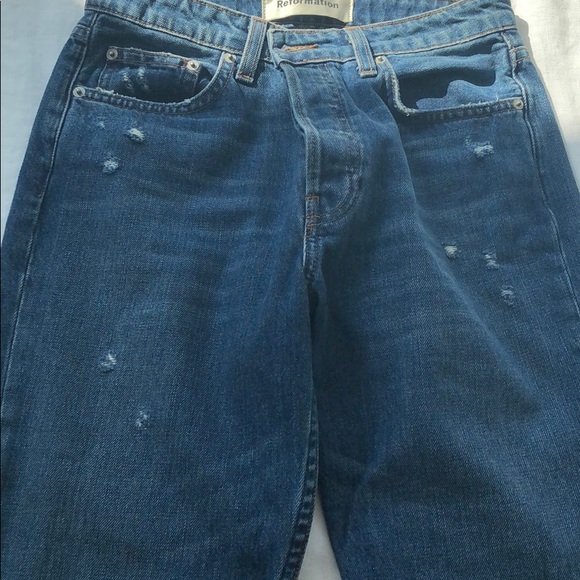 Reformation Distressed Jeans - Picture 6 of 8